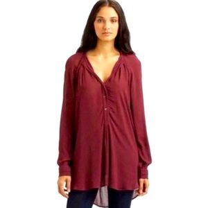 BCBG MaxAzria | Tunic | ‘Jones’ Dark Red